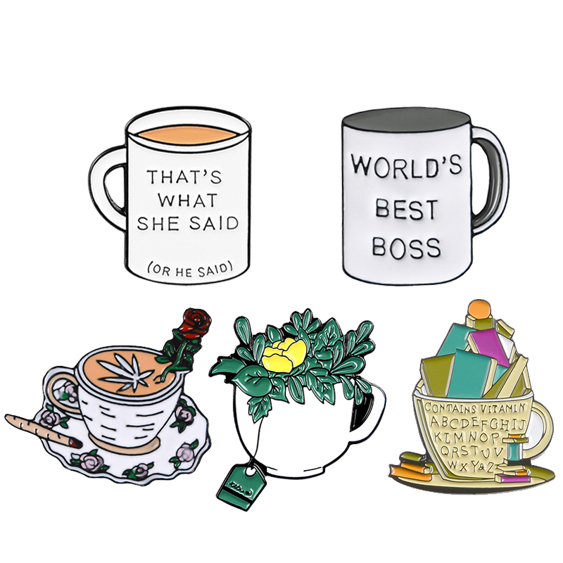 Coffee Like Tea Bags - Kahve veya çay ister misin? Emaye