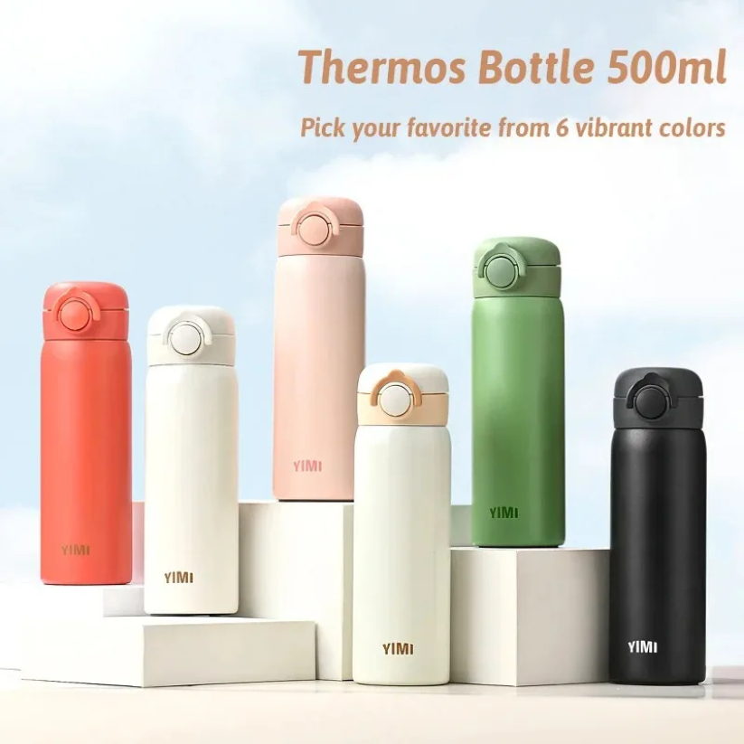 Cold Brew Bottle - 500 ML Termos Şişe Termos Bardak