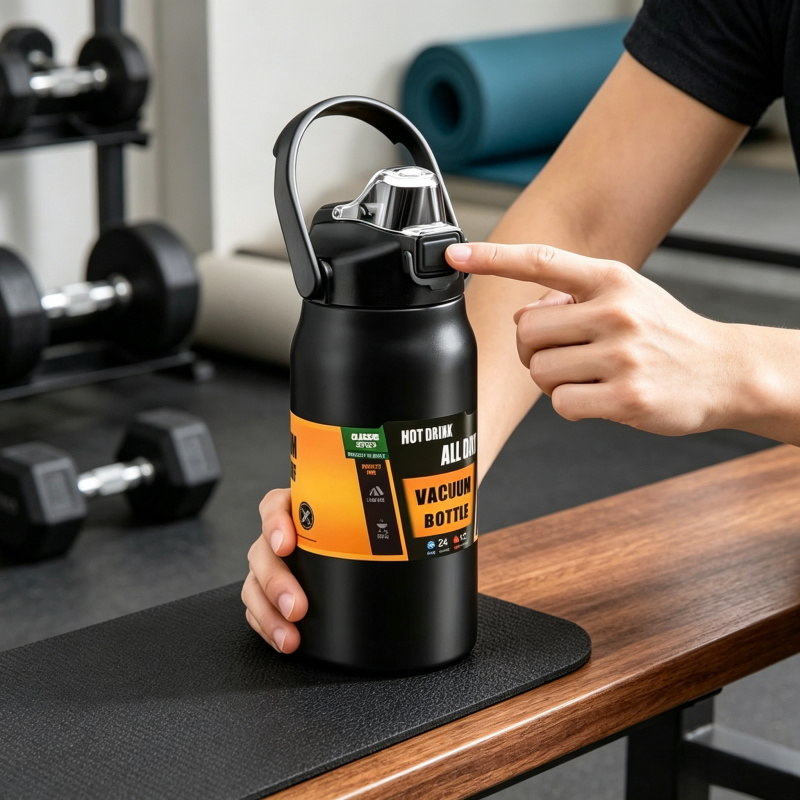 Cold Brew Bottle - 304 Paslanmaz Çelik Açık Hava Termosu
