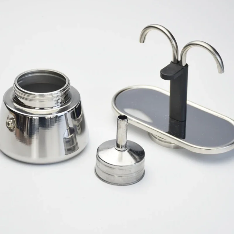 200ML Mini Pot Pot çift tüp 30 - Moka Pot Stove incelemesi ve fiyatı