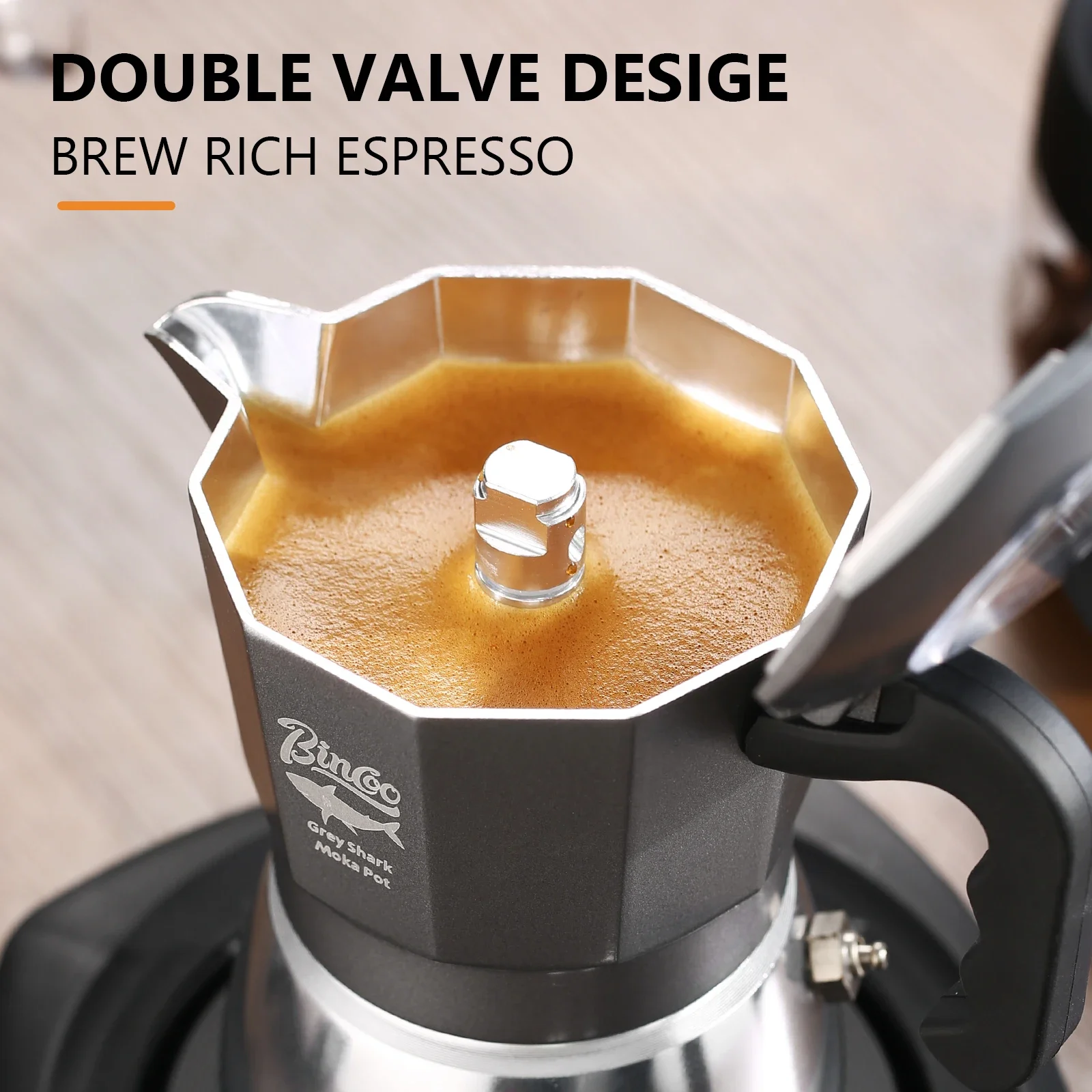 Bincoo 2 Bardak Çift Valfli Mo - Moka Pot Stove incelemesi ve fiyatı