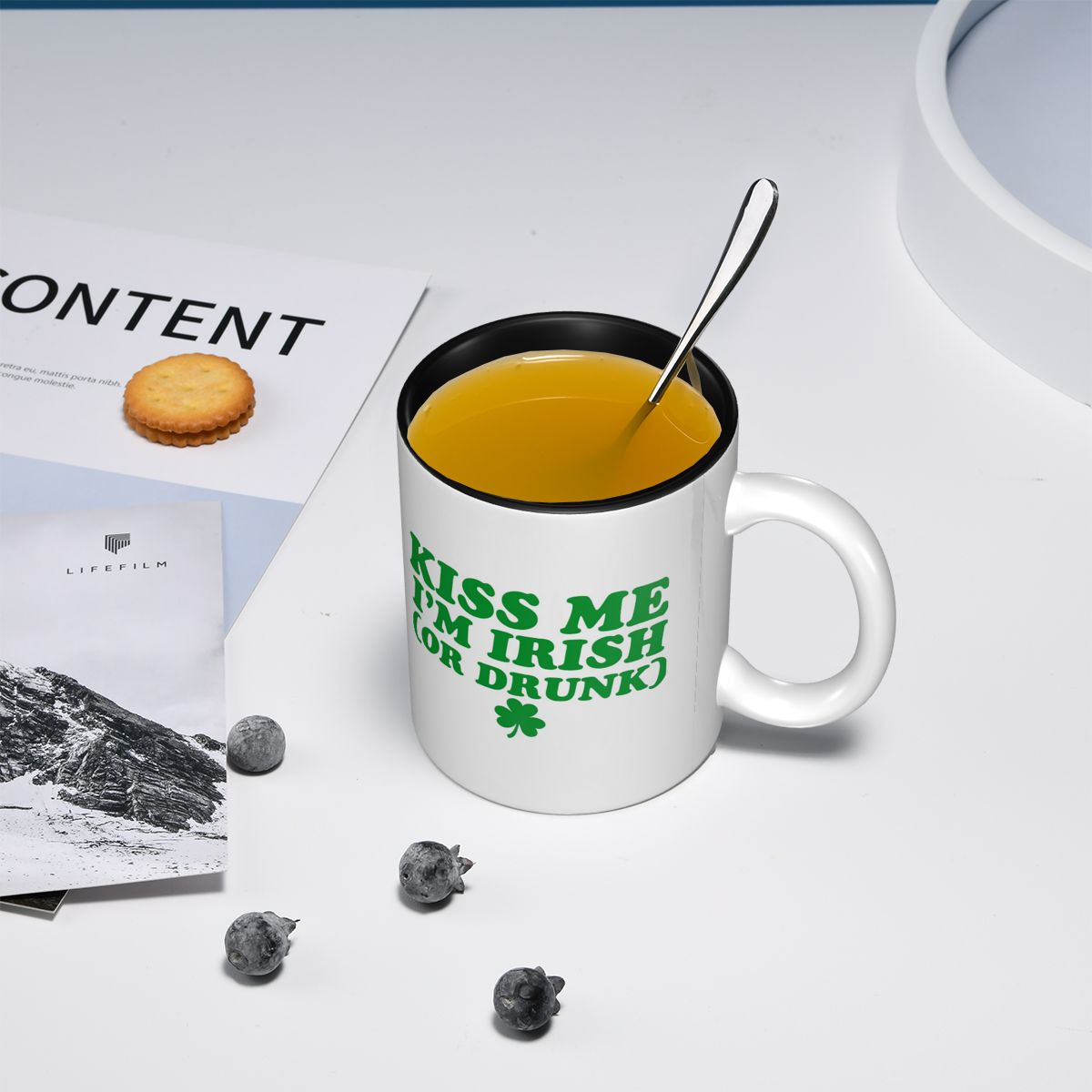 Öp Beni Ben İrlandalıyım Kupa  - Coffee Tea Me incelemesi ve fiyatı